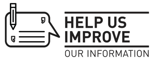 Help us improve our information — leave feedback