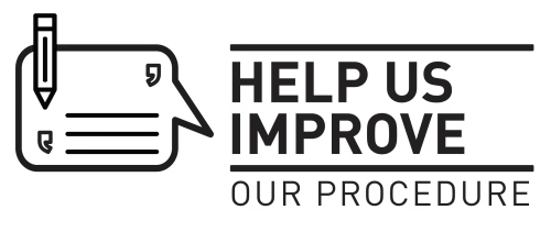Help us improve our procedure — leave feedback
